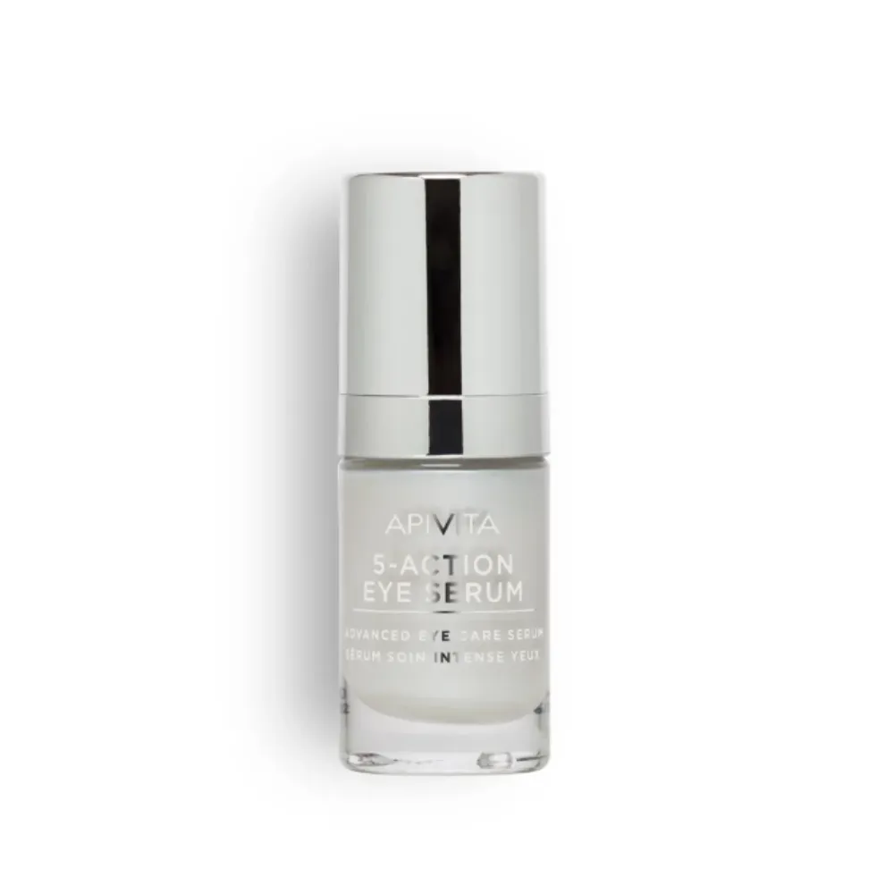 5 Action Eye Serum Tratamiento Intensivo, 15 ml. - Apivita