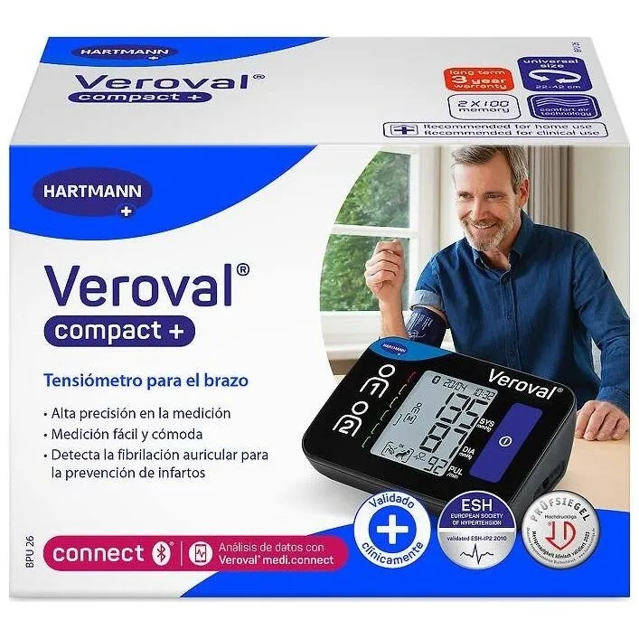 Hartmann Veroval Compact+ Monitor De Presión Arterial
