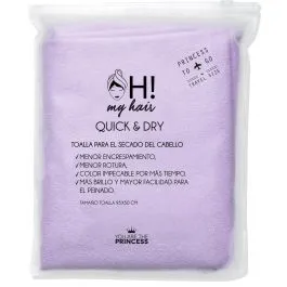 You Are The Princess Oh My Hair Toalla para el Secado del Cabello Travel Size