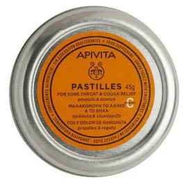 Apivita Pastillas Propóleo y Regaliz
