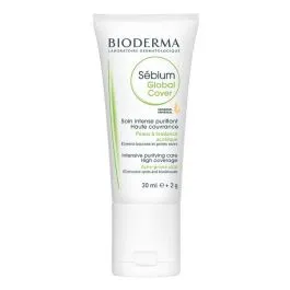 Bioderma Sebium Global Cover Tratamiento Anti Acné con Color
