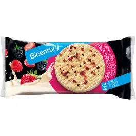 Bicentury Tortitas de Arroz con Chocolate Blanco y Frutos Rojos