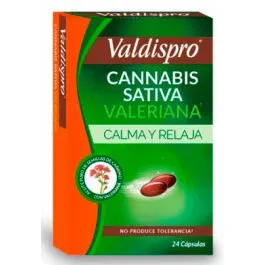 Vemedia Pharma Cápsulas Cannabis Sativa Valeriana Calma y Relaja