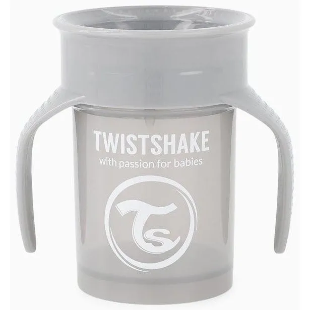 Twistshake 360 Cup 6+ Pastel Plava Gris 1Ud