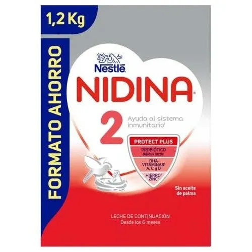 Nestlé Nidina 2 Premium Continuación 1200Gr