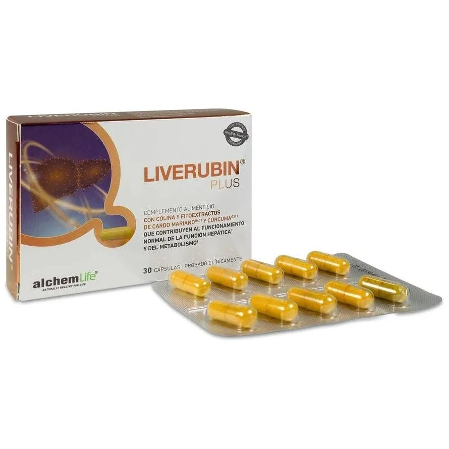 Liverubin Plus, 30 Cápsulas