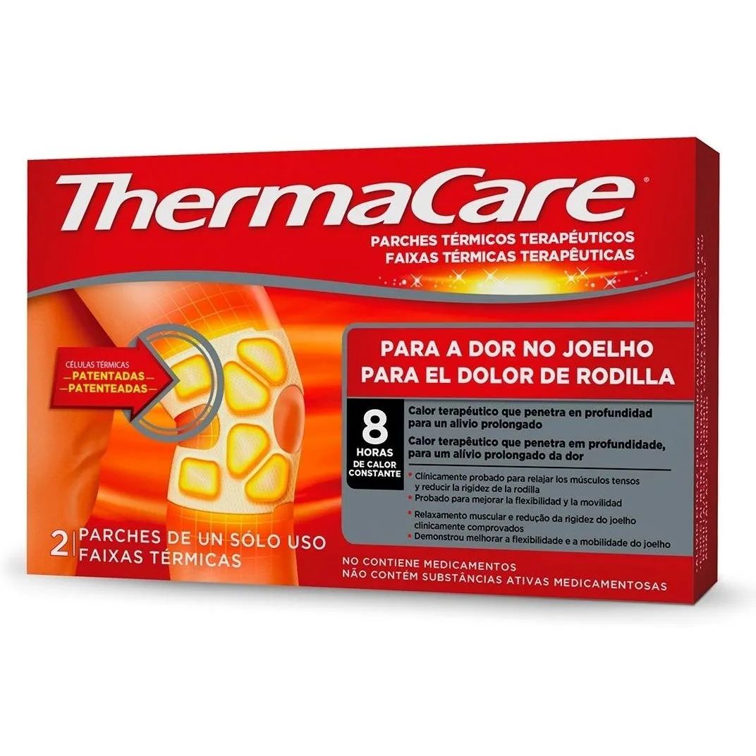 Thermacare Parche Térmico Para Rodilla, 2 Parches