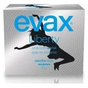 Evax Liberty Noche Compresas Con Alas 9U