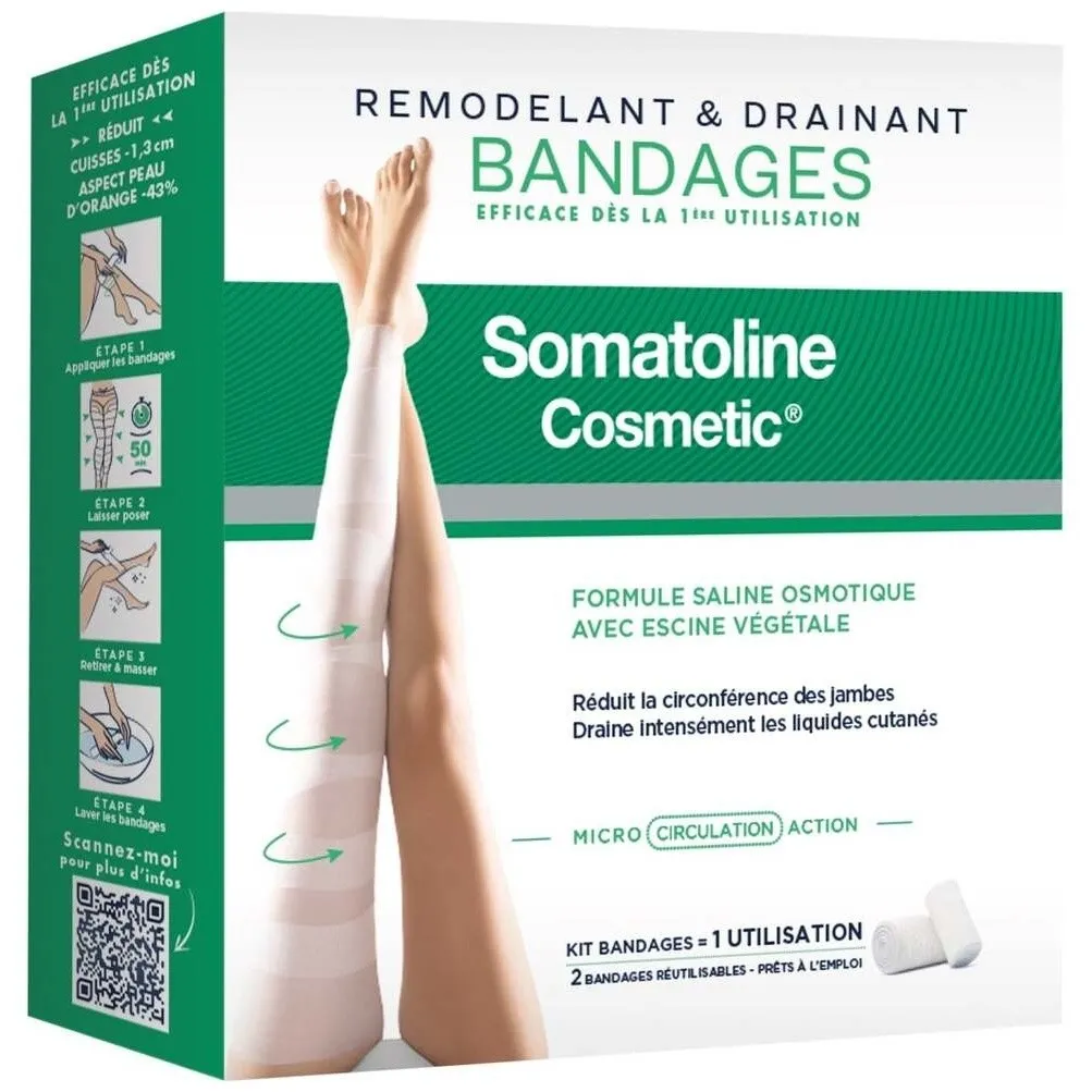 Somatoline Cosmetic Starter Pack Drenante 3 Piezas
