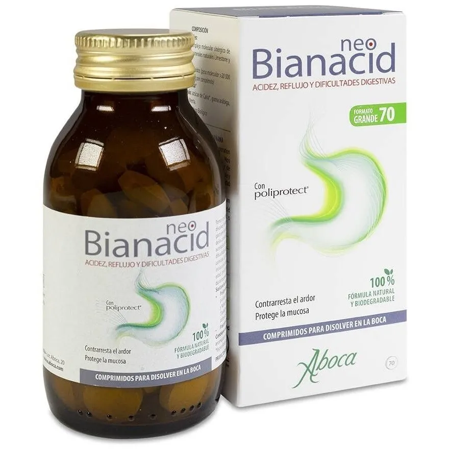 Aboca Neobianacid Comprimidos, 70 Comprimidos