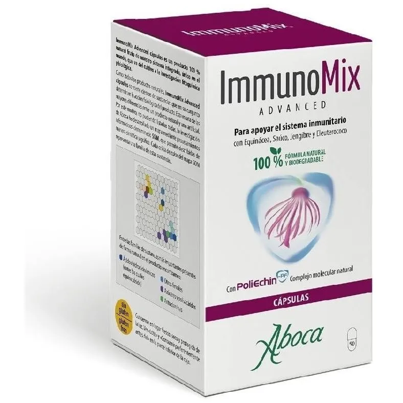 Aboca Immunomix Advanced Cápsulas, 50 Cápsulas