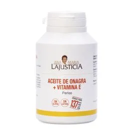 Ana María LaJusticia Aceite de Onagra y Vitamina E Perlas