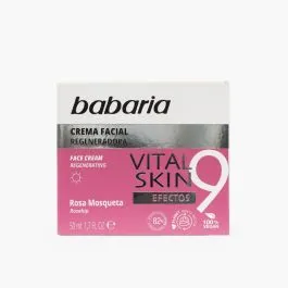 Babaria Vital Skin Crema Facial Regeneradora 9 Efectos