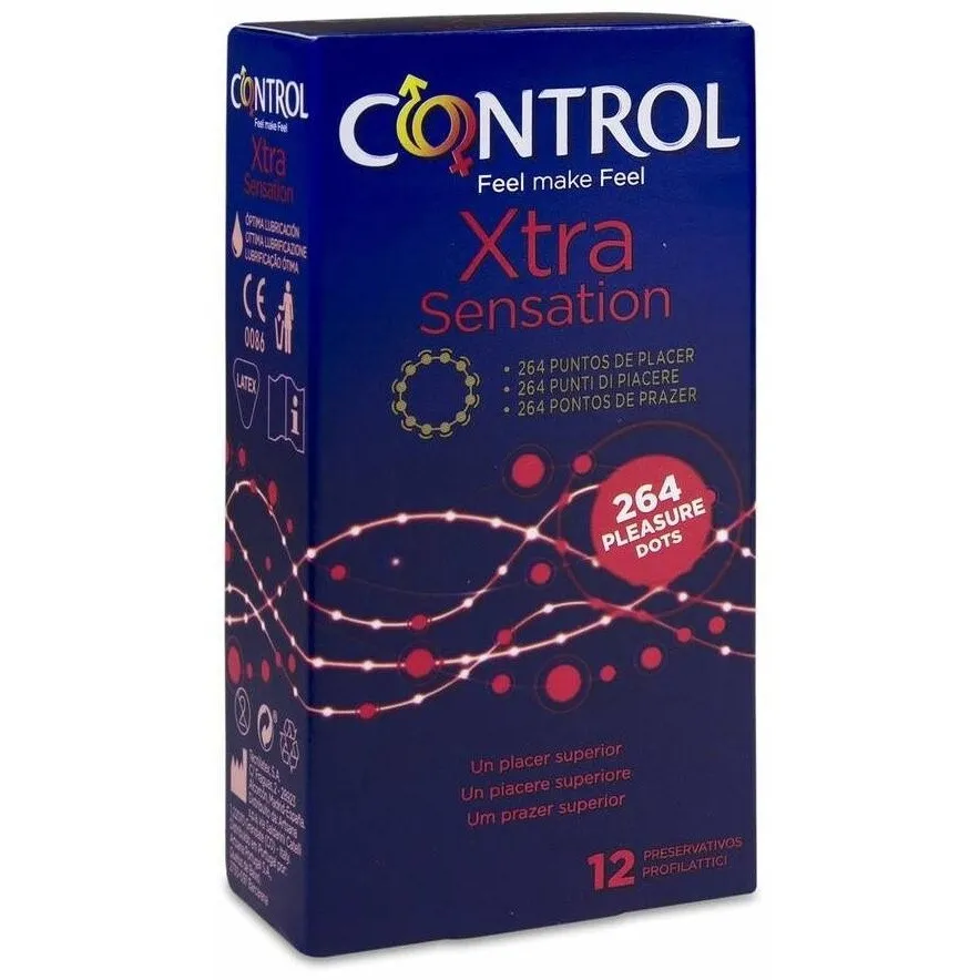 Control Preservativo Xtra Sensation 12U
