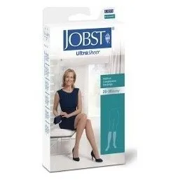 Jobst Media Corta (A-D) Compresión Normal Negra Talla 3