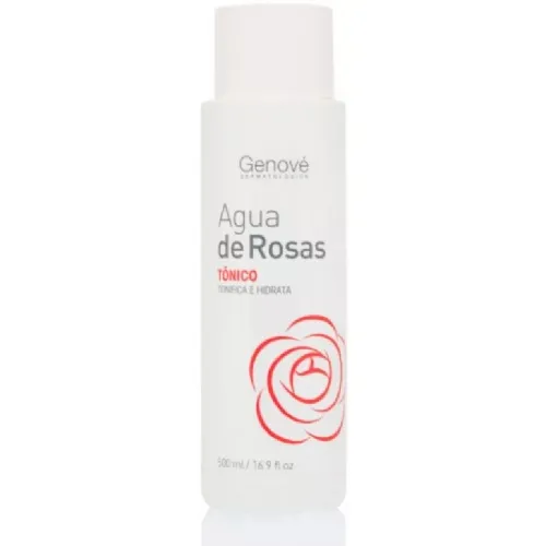 Agua de rosas 1 botella 500 ml