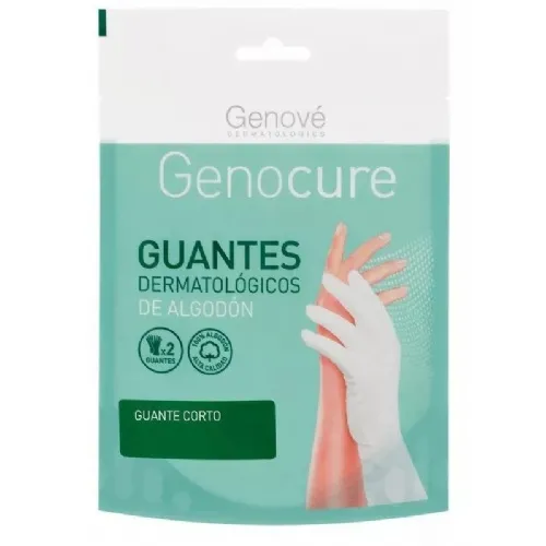 Guantes de algodon genocure dermatologico talla s - genocure