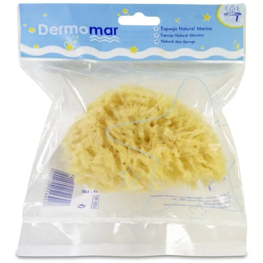 Dermomar Esponja Natural Marina Mediana, 1 Ud