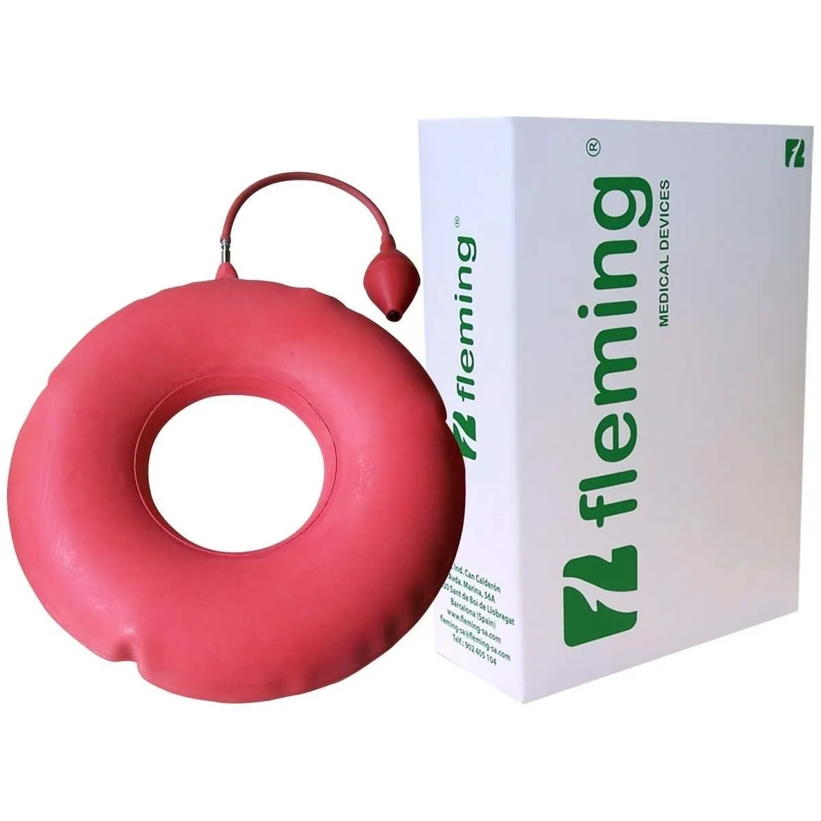 Fleming Asiento Goma Inflable 45 Cm, 1 Unidad
