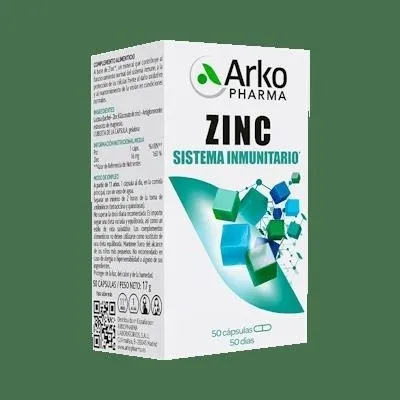 Arkopharma Arkovital Zinc, 50 Cápsulas