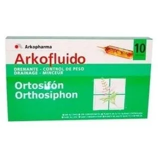 Arkopharma Arkofluido Ortosifón 15 Ml, 20 Ampollas