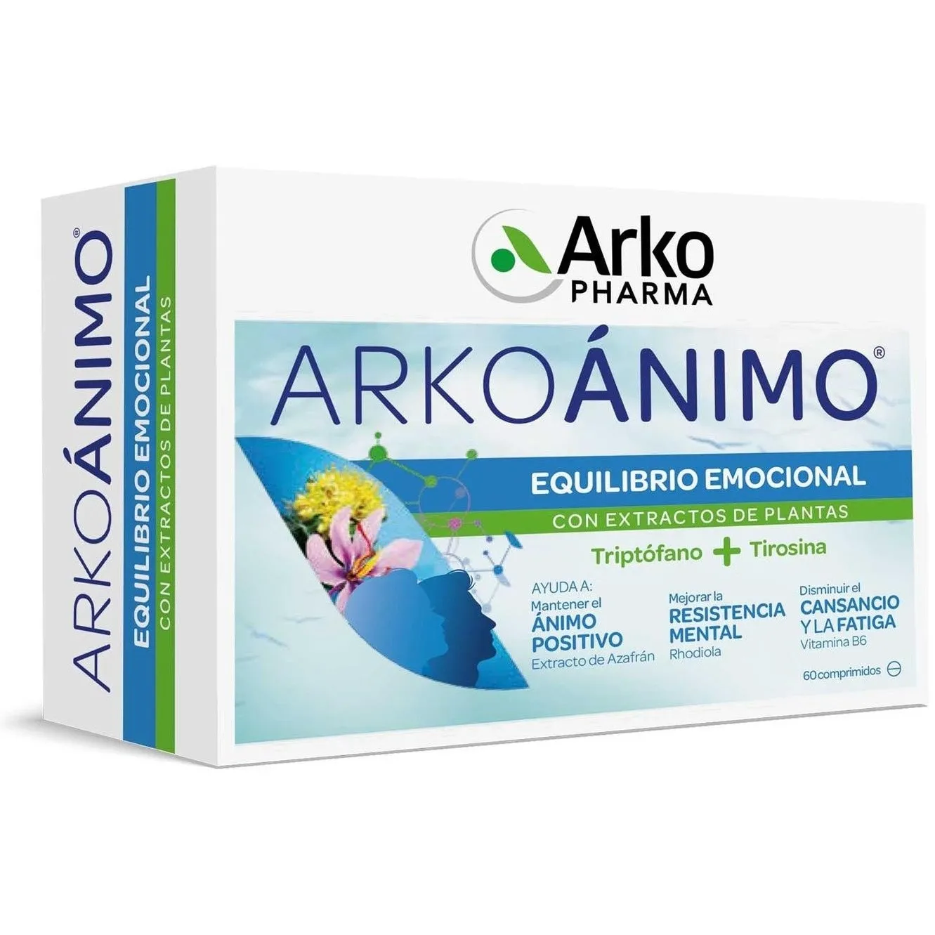 Arkopharma Suplemento Alimenticio Arkoánimo 60 Comprimidos