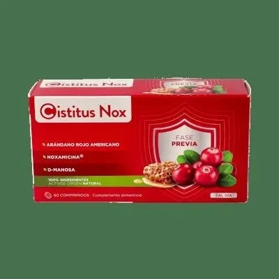 Uriach Cistitus Nox, Complemento Alimenticio De Arándano Rojo Americano 60 Comprimidos