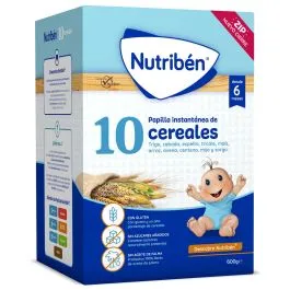 Nutribén Papilla 10 Cereales