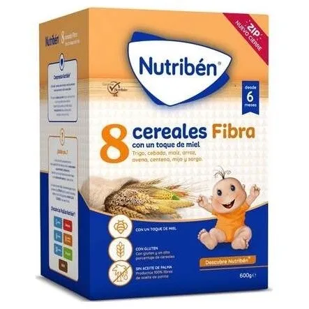 Nutriben 8 Cereales Y Miel 1000G