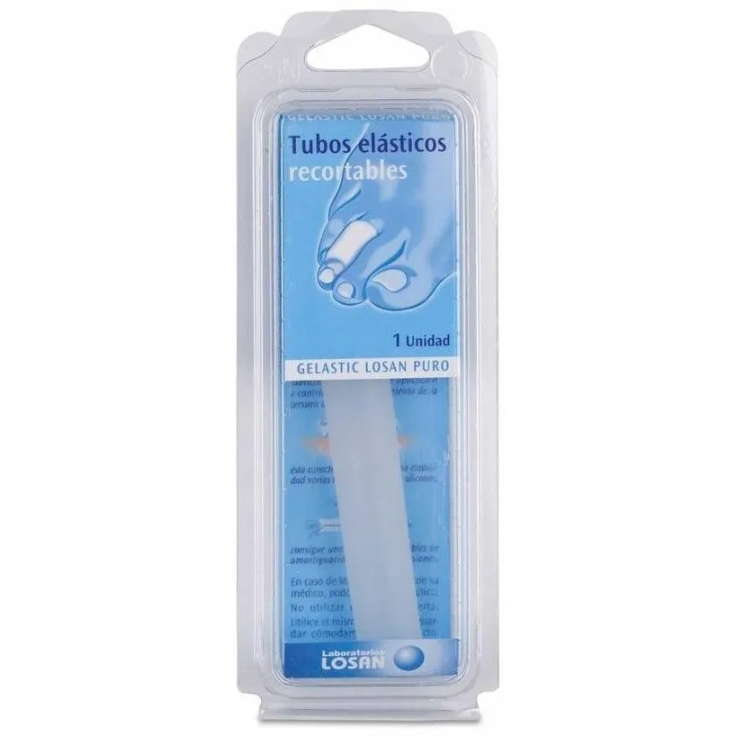 Gelastic Tubos Elásticos Recortables 100% Gel, Talla S, 11Mm, 1 Ud