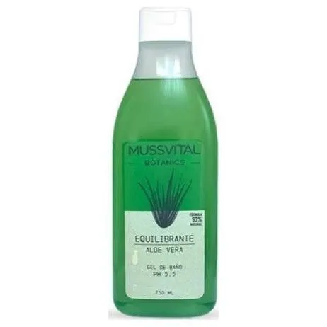 Mussvital Essentials Botanics Aloe Vera Bath Gel 750Ml