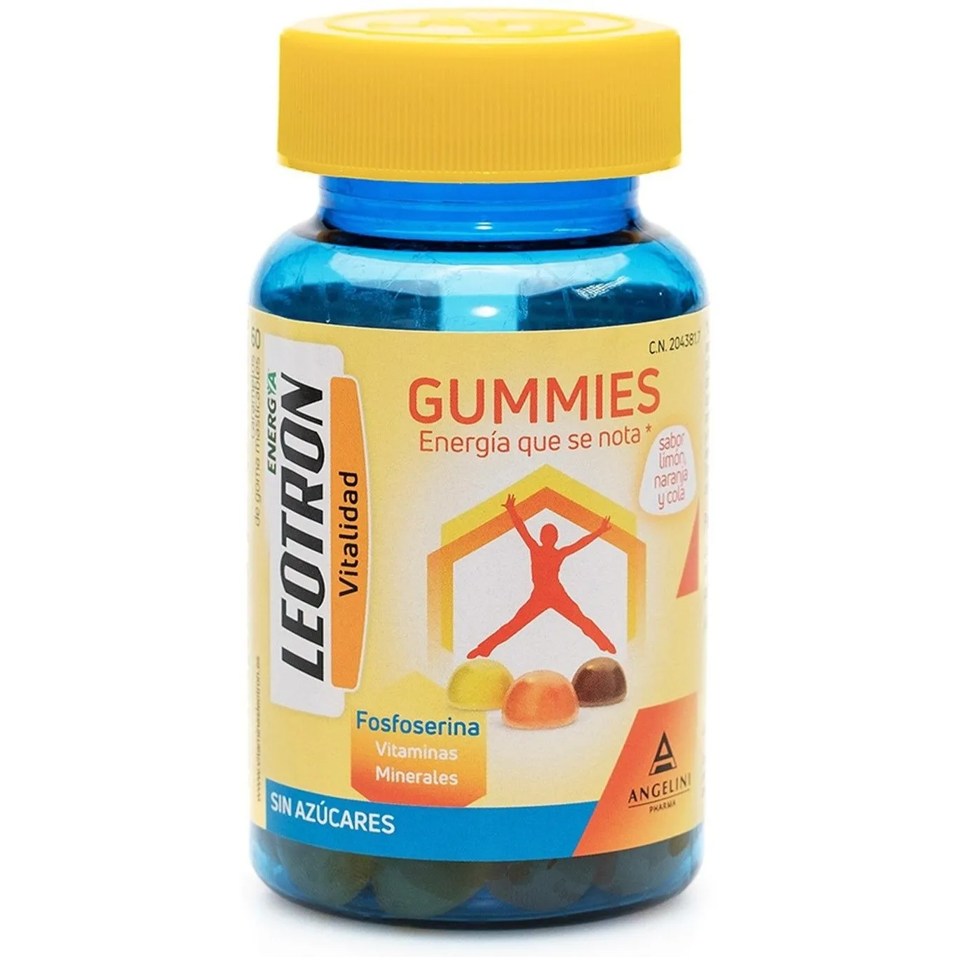 Leotron Gummies Masticables Sabor Limón 60Uds