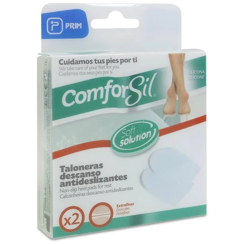 Comforsil Taloneras De Silicona Para Descanso Talla S, 1 Par