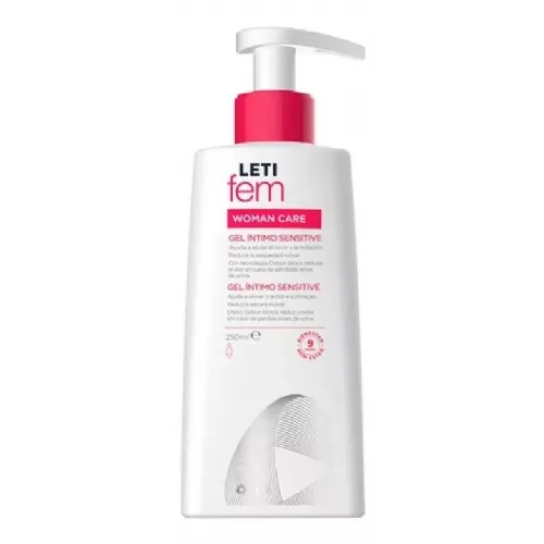 Letifem gel intimo sensitive 1 envase 250 ml