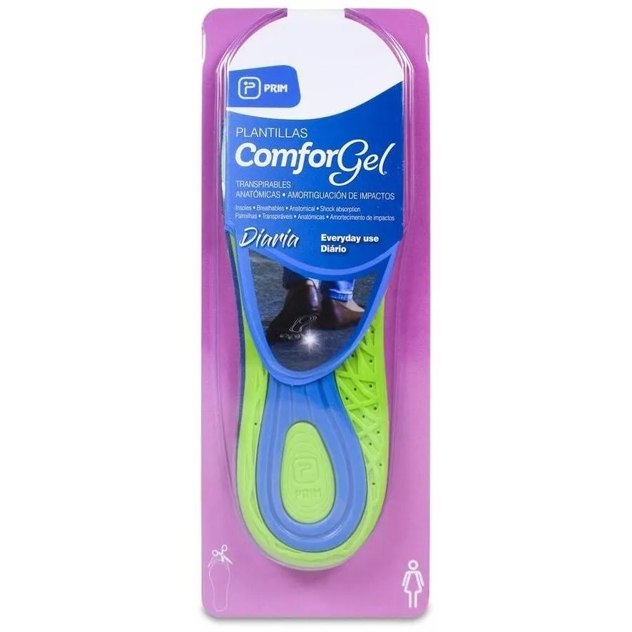 Comforgel Plantillas Diario Talla 35-41, 2 Uds