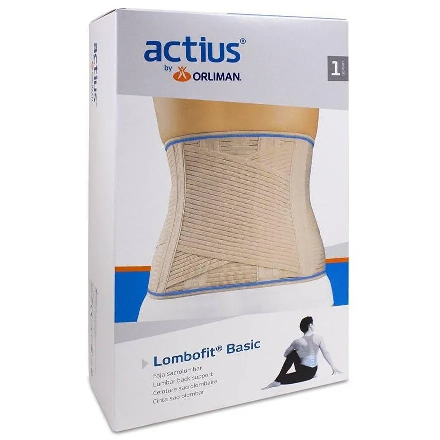 Orliman Actius Faja Sacro-Lumbar Talla 7 Ace603, 1 Unidad