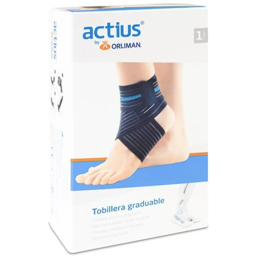 Actius Tobillera Elástica Graduable Ace902 Talla 2 20-23Cm 1Ud