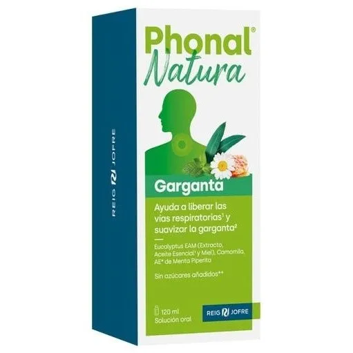 Reig Jofre Phonal Natura Garganta 120Ml