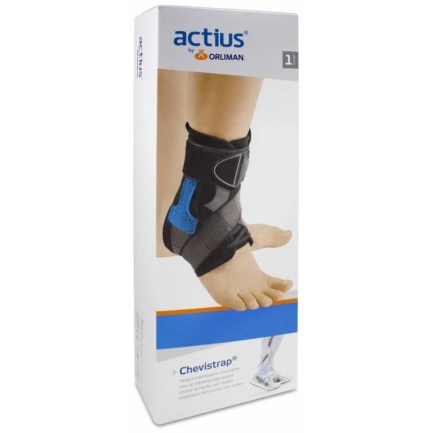 Actius Chevistrap Tobillera Estabilizadora Con Cordones Talla 2, 1 Ud