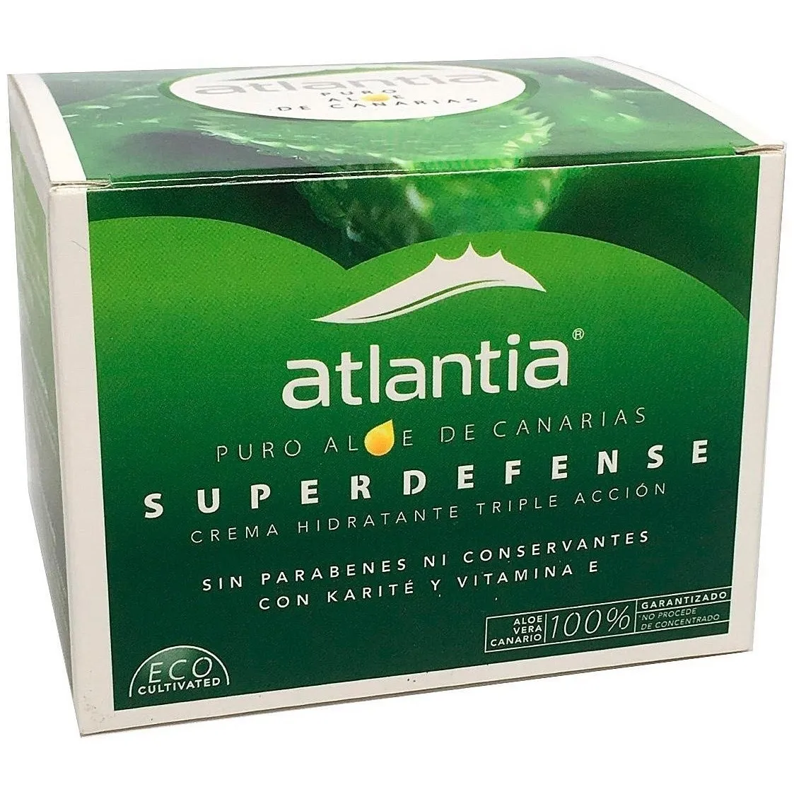 Atlantia Crema Aloe Vera Canarias Superdefense 200Ml