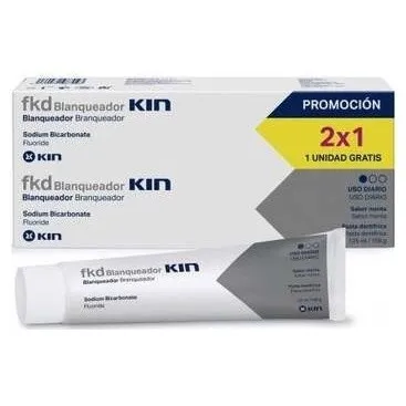 Kin Fkd Pasta Dental Blanqueadora 2X125Ml