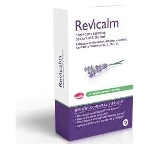 Kern Pharma Revicalm Suplemento Alimenticio Para El Cansancio 30 Cápsulas
