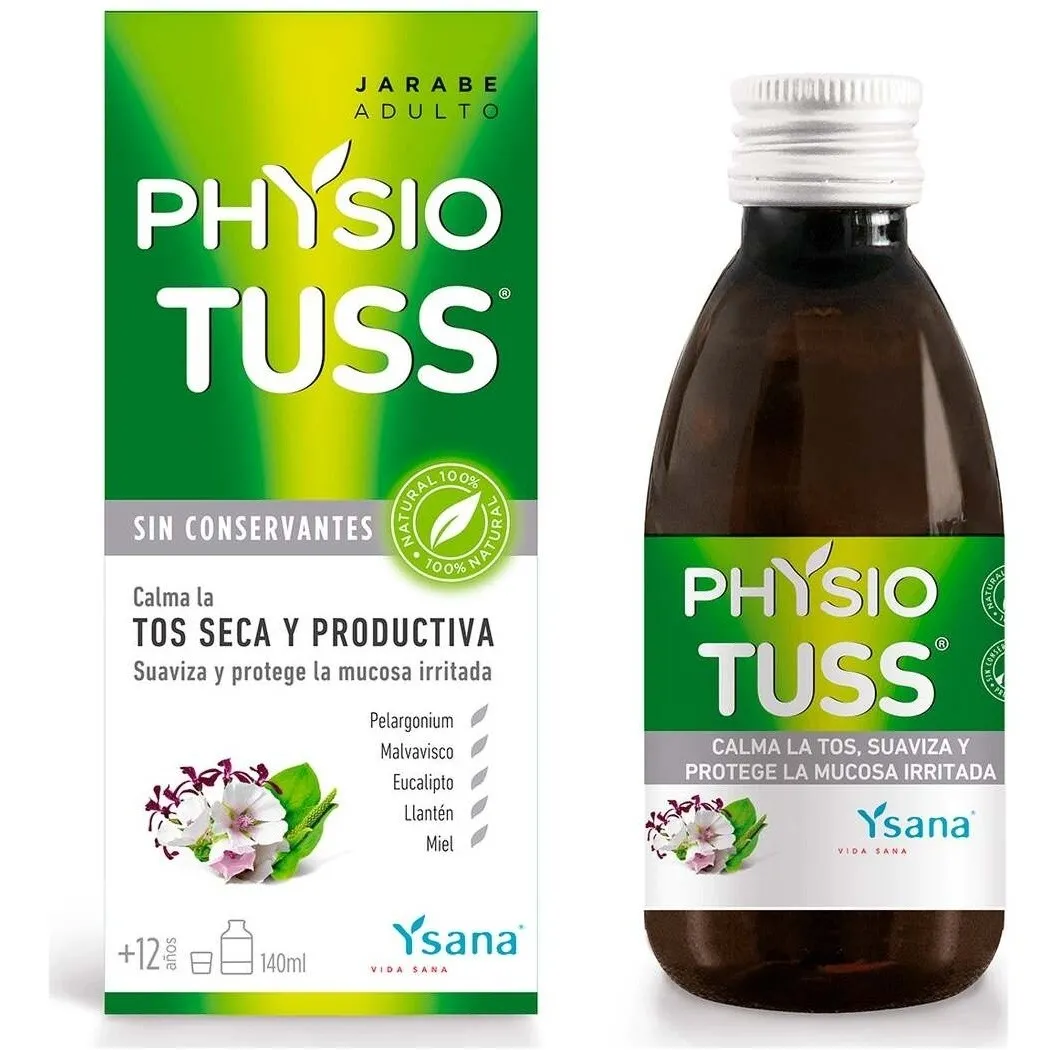 Ysana Physiotuss Adulto Jarabe, 140 Ml