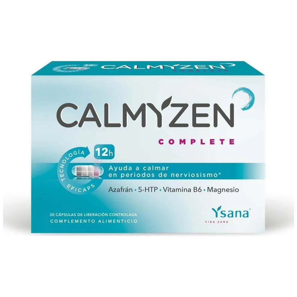 Ysana Calmyzen Complete Para Estados De Estrés 30 Cápsulas