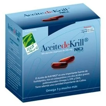 100% Natural Aceite Krill 120 Perlas