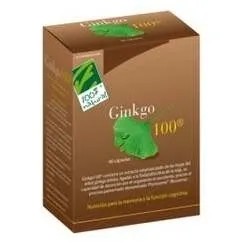 Ginkgo-100 60 Capsulas 100% Natural