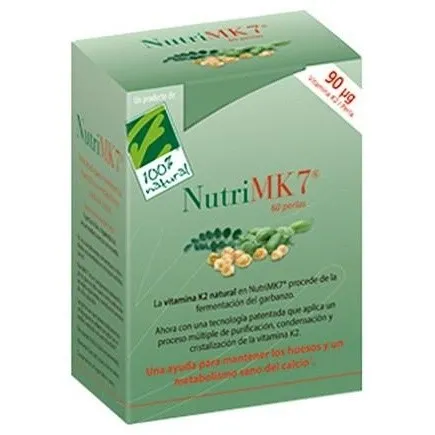 100% Natural Nutrimk7 Cardio Caja Con 60 Cápsulas Vegetales