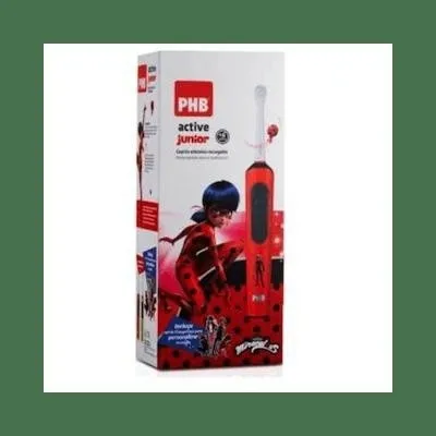 Phb Active Junior Cepillo Eléctrico Recargable Rojo, 1 Ud