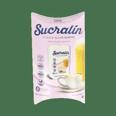 Sucralin Sucralosa Endulzante Pastillas