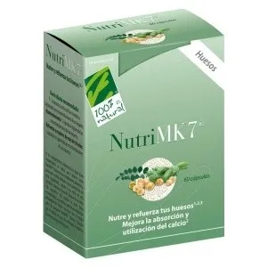 100% Natural Nutrimk7 Huesos 60 Cápsulas Gelatina
